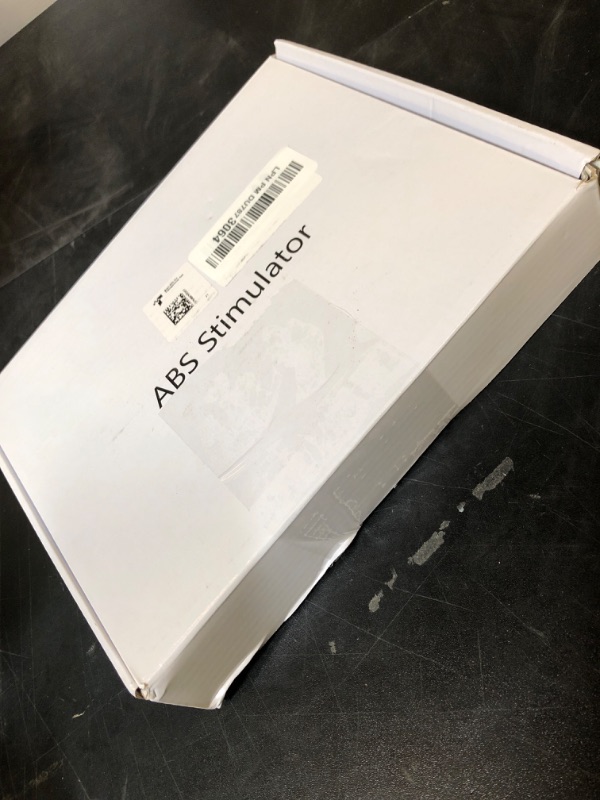 Photo 2 of Ruszoaer ABS Stimulator - EMS Muscle Stimulator, Ab Machine, Portable Abdominal Belt, Electronic Pulse Massager, Home Office Fitness Workout Equipment, Blue