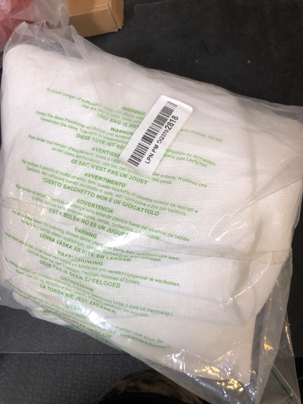 Photo 1 of RYB HOME White Sheer Curtains Linen Texture Window Panels, Semi Sheer Light Filetring Rod Pocket & Back Tab Drapes for Bedroom, 52 x 84 inches, Pack of 2