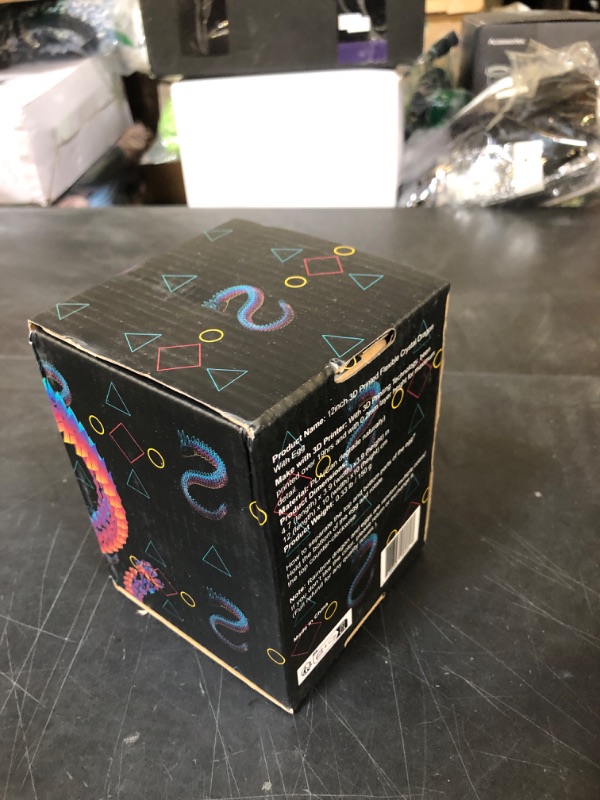 Photo 1 of 3D Printed 12inch Crystal Dragon with Egg Christmas Fidget Toy Gifts for Adults Easter Eggs Basket Stuffers (12" Crystal Dragon with Egg)