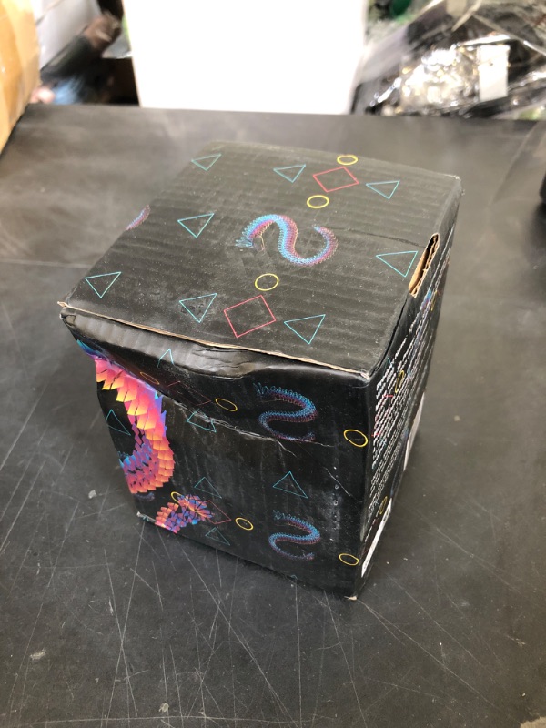Photo 1 of 3D Printed 12inch Crystal Dragon with Egg Christmas Fidget Toy Gifts for Adults Easter Eggs Basket Stuffers (12" Crystal Dragon with Egg)