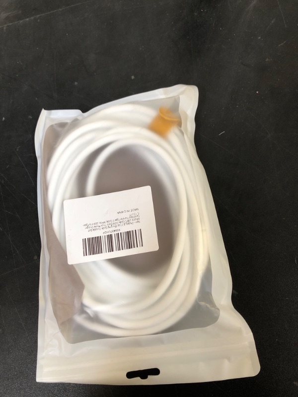 Photo 1 of chubbycable Chubby 2.0 Fast Charging Cable Durable Soft Silicone USB C Cable 240W Extra Thick Phone Charger Cord Data Transfer Cord, White, USB-A to Type-C, 16.4 FT