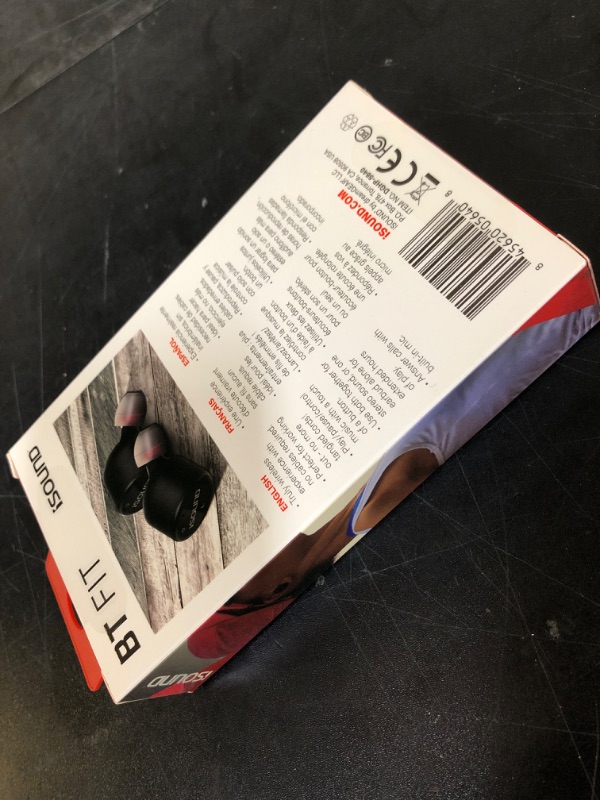 Photo 1 of BT FIT Truly Wireless Bluetooth Earbuds: Up to 7 Hours of Playtime-Built in Microphone for Those on The Move-Sport Friendly