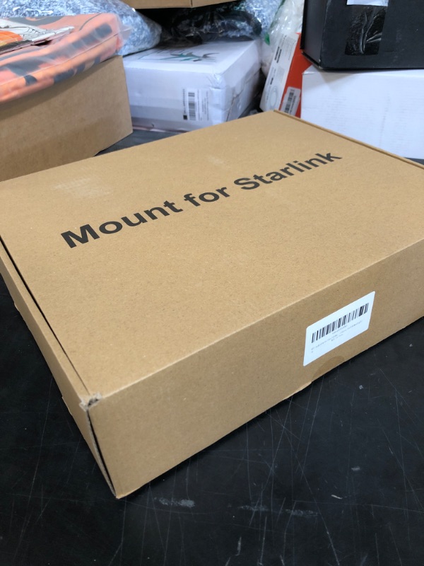 Photo 1 of Mini Mount for Starlink Gen 3, Pole Mount Starlink Gen3 Starlink, Adjustable Starlink Gen 3 Pipe Adapter, for Starlink Internet Kit Satellite