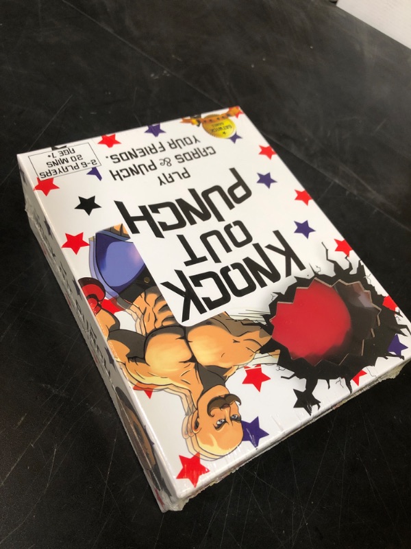 Photo 1 of Knockout Punch - an Outrageous Boxing/Dodgeball Board Games for Family Night - Funny Board Games for Teens, Game Night Games for Groups & Party Games - Boxing Games Kids Throwing Games