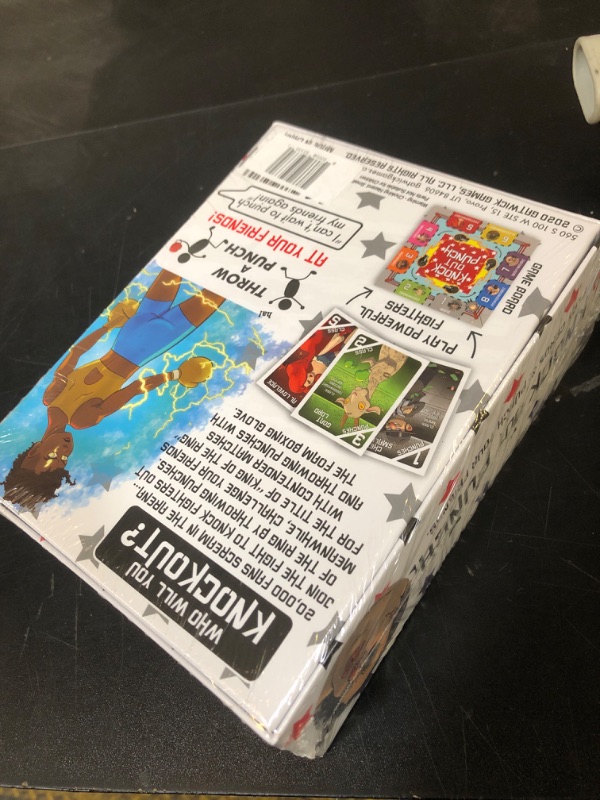 Photo 1 of Knockout Punch - an Outrageous Boxing/Dodgeball Board Games for Family Night - Funny Board Games for Teens, Game Night Games for Groups & Party Games - Boxing Games Kids Throwing Games
