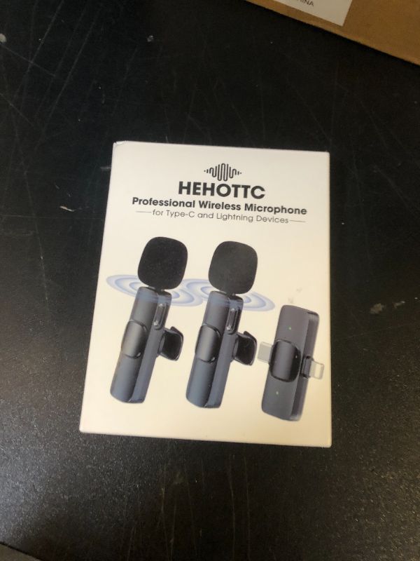 Photo 1 of USB C Mini Wireless Lavalier Microphone for iPhone 15 16, iOS and Android Devices - Noise Reduction Lapel Mic for Recording, Clip on Mic, Omni Lav Mic for Video Recording, Tiktok, Youtube, Vlog