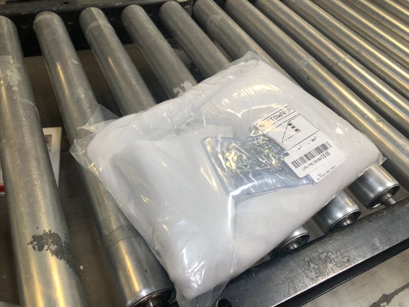 Photo 1 of NICETOWN White Blackout Curtain Liners for Window - Noise Reducing Light Blocking Liner for 84 inch Curtains (Set of 2, Each is 27" x 80", Hooks Included, Greyish White)