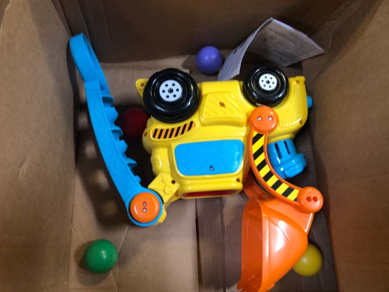 Photo 1 of VTech Pop-a-Balls Push and Pop Bulldozer