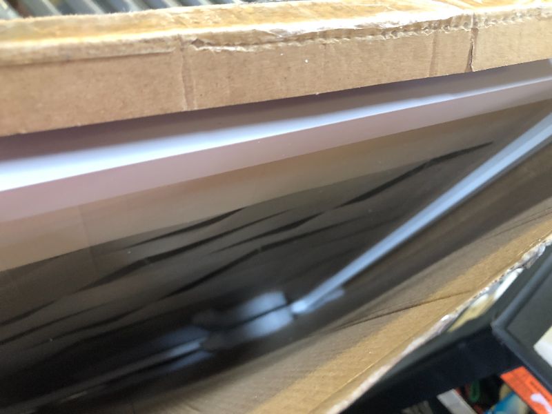 Photo 1 of Americanflat 16x20 Picture Frame with Polished Plexiglass - Use as 12x16 Frame with Mat or Display 16x20 Photo Without Mat - Streamline Collection - Thin Border Picture Frames for Wall - White