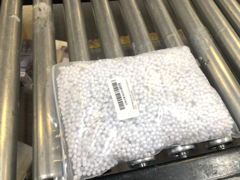 Photo 1 of 100 PCS White Bead Necklaces, 33" White Mardi Gras Beads, Christmas Beads Necklaces, 4th of July Beads Necklaces, Parade Throws Accessories for Christmas Independence Day New Year Party Favors