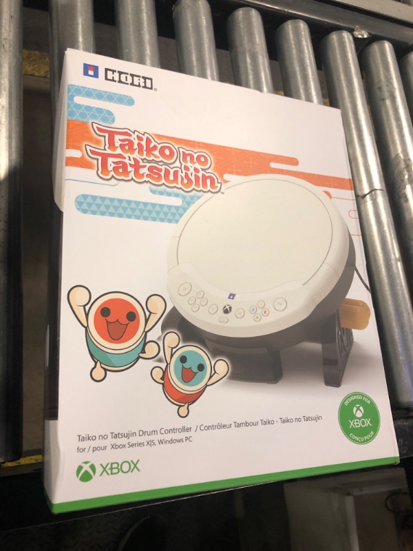 Photo 1 of HORI Taiko No Tatsujin Drum Controller Designed for Xbox Series X|S and Windows 11/10 - Officially Licensed by Microsoft and Bandai Namco Entertainment