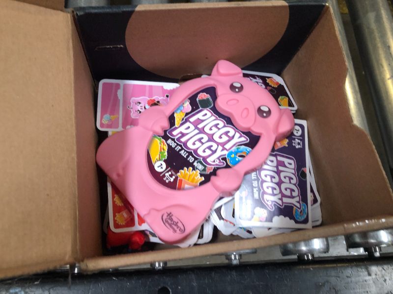 Photo 1 of Piggy Piggy Card Game | Fun Family Games for Kids, Teens, and Adults | Ages 7 and Up | 2 to 6 Players I 20 Mins. Average | Quick-Playing Travel Games

