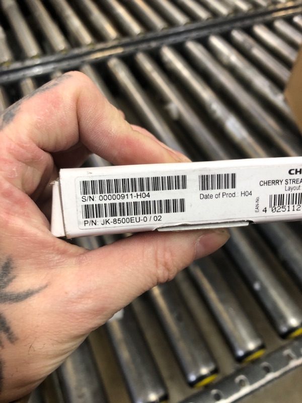 Photo 1 of Cherry Stream Keyboard - Wired USB Keyboard - SX Scissors Mechanism - GS Approval - QWERTY – White