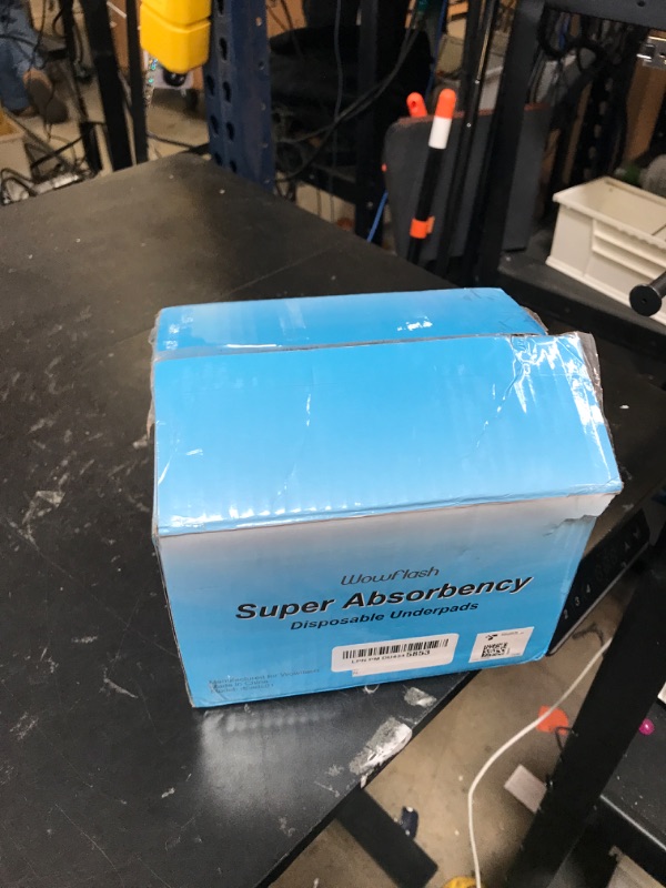 Photo 1 of 50 Count Super Absorbency Disposable Underpads, Leakproof Quick Drying Disposable Pads for Baby, Puppy and Adults, Disposable Changing Pads for Baby, Disposable Diaper Changing Pads, 17” x 13”