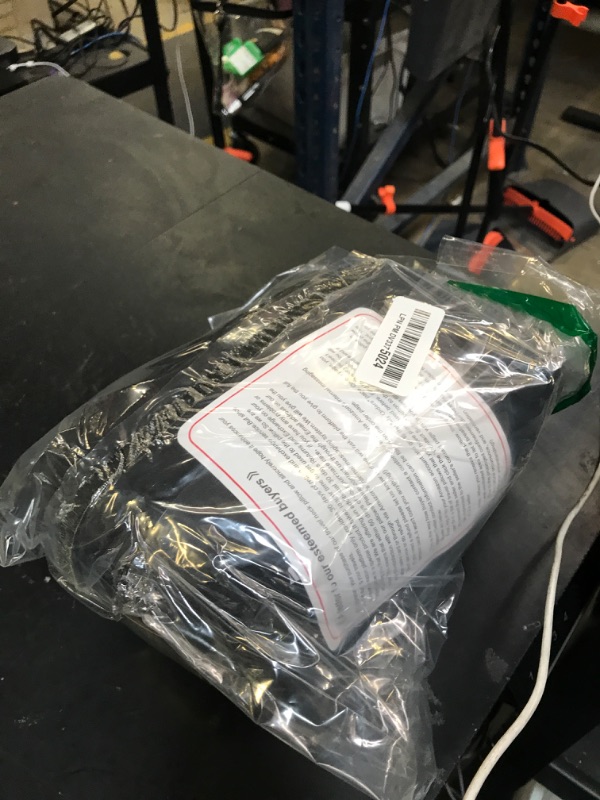 Photo 1 of MLVOC Travel Pillow 100% Pure Memory Foam Neck Pillow, Comfortable & Breathable Cover, Machine Washable, Airplane Travel Kit with 3D Contoured Eye Masks, Earplugs, and Luxury Bag, Standard (Black)