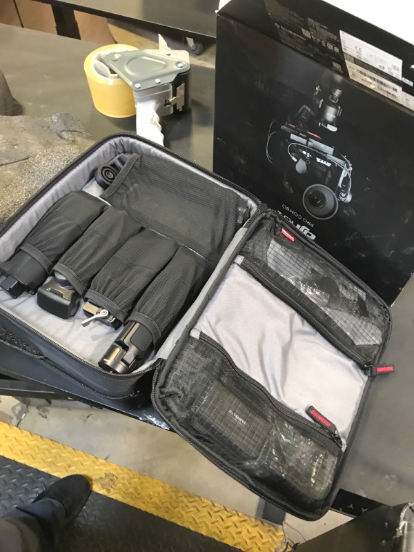 Photo 1 of DJI RS 2 Combo - 3-Axis Gimbal Stabilizer for DSLR and Mirrorless Cameras, Nikon, Sony, Panasonic, Canon, Fuji, 10lbs Tested Payload, 1.4” Full-Color Touchscreen, Carbon Fiber Construction, Black