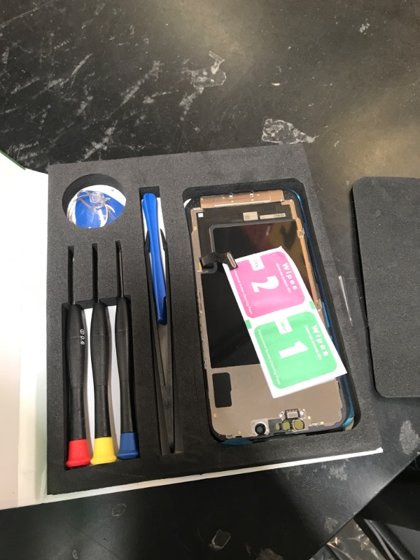 Photo 1 of FFtopu iPhone 14 Screen Replacement Kit 6.1" LCD Display 3D Touch Full HD Digitizer Full Assembly Repair Kits for A2649 A2881,A2884,A2883,A2882, not for 13 Series/14 Plus/Pro/Pro max