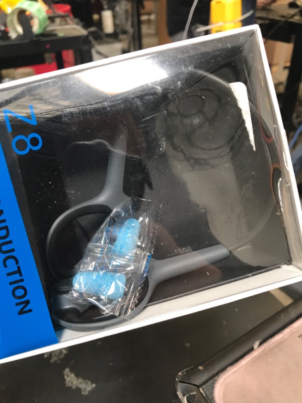 Photo 1 of Bone Conduction Headphones Bluetooth 5.0 Open Ear Wireless Titanium HiFi Stereo with Mic Sweatproof Sports Headphones for Running Driving Cycling (Black)