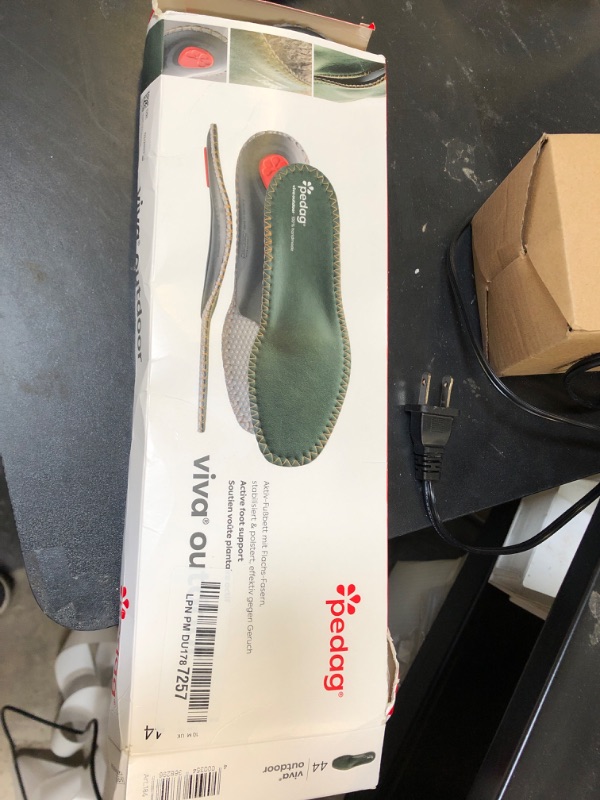 Photo 1 of pedag Viva Outdoor | Made in Germany | Hiking Arch Support, Metatarsal Pad & Heel Cushion | Breathable Vegan Leather Insoles | Semi-Rigid | Prevents Foot Odor & Relieves Tired Feet. Size US M11/EU44