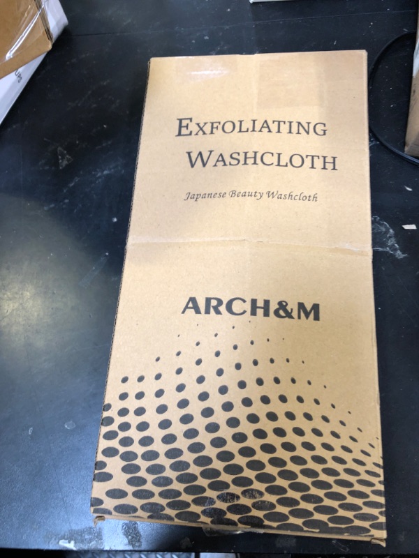 Photo 1 of ARCH&M Exfoliating Washcloth Body Scrubber Back Scrubber for Shower Japanese Beauty Washcloth Bath Wash Cloth Korean Exfoliation Luffah Towel Net Sponge Loofah Body Scrub 3 Pack