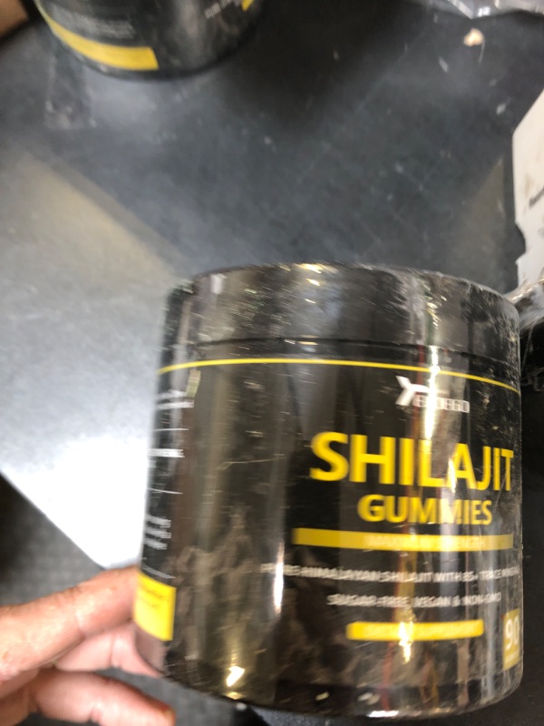 Photo 1 of Pure Himalayan Shilajit Gummies with Ashwagandha, Chaga, Ginseng, Black Seed Oil, Vitamin C, Vitamin D3 for Men & Women, with 85+ Trace Minerals for Energy & Vitality, Reduce Fatigue (90 Count)