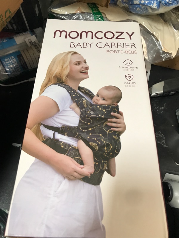 Photo 1 of Momcozy Baby Carrier - Ergonomic, Cozy and Lightweight Carrier for 7-44lbs, Effortless to Put On, Ideal for Hands-Free Parenting, Enhanced Lumbar Support, Purehug for Infant to Toddler, Khaki