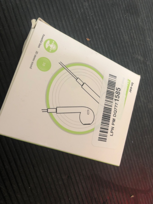 Photo 1 of 2 Pack Wired Headphones for iPhone Earbuds (Built-in Microphone & Volume Control) Noise Canceling Isolating Earphones for iPhone 14/13/12/11/SE/X/XR/XS/8/7/Pro/Pro Max/Mini/Plus