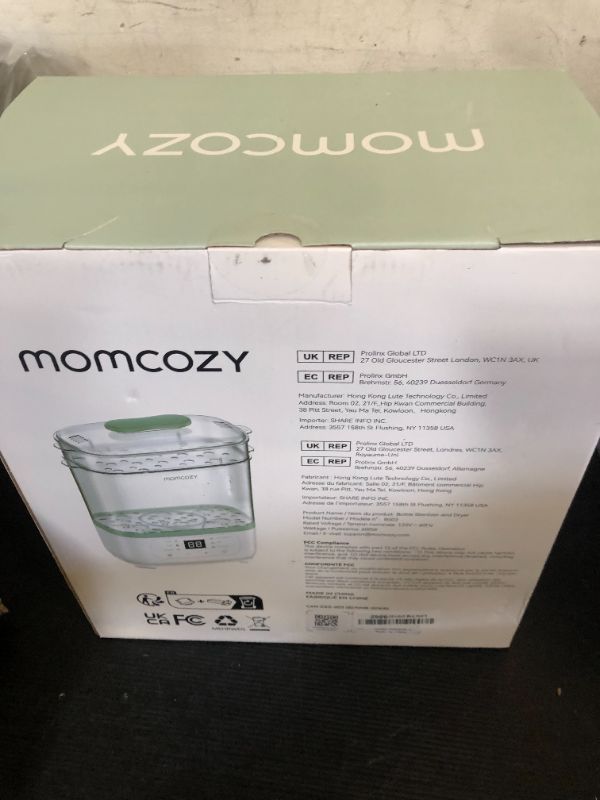 Photo 1 of Momcozy Bottle Sterilizer and Dryer, 8-in-1 Electric Steam Baby Bottle Sterilizer for Baby Bottles, Baby stuffs & Breast Pump Accessories