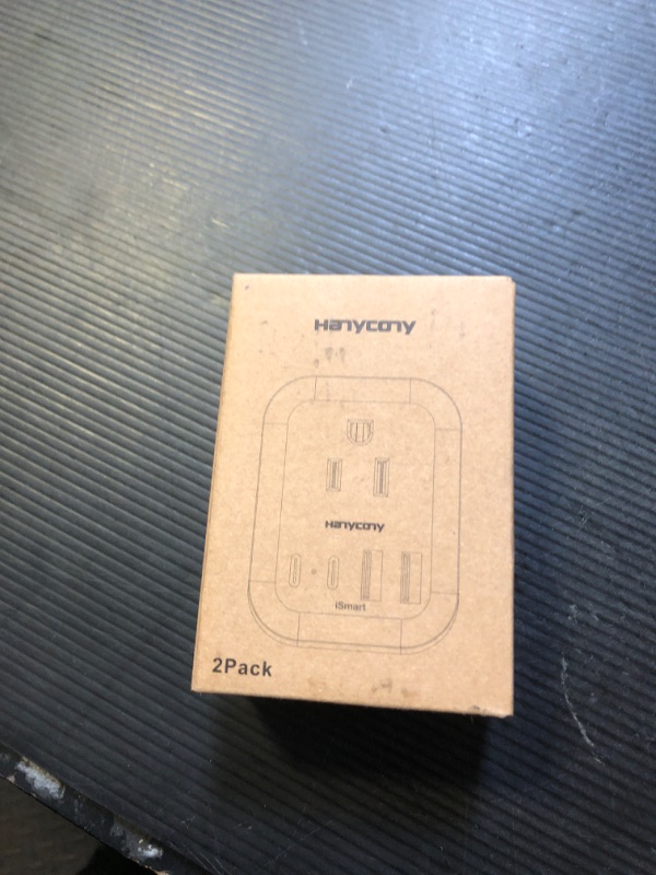 Photo 1 of 2 Pack European Travel Plug Adapter, International Power Adapter with 4 Outlets 4 USB C Ports (2 USB C), Foldable Type C Adapter for US to Most of Europe EU Italy Spain Greece Portugal France Germany