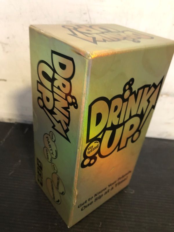 Photo 1 of Drink UP! Party Game - Get to Know Your Friends, One Sip at A Time - Hilarious Adult Party Card Game for College Students, Fun Parties and Board Games Night with Your Group
