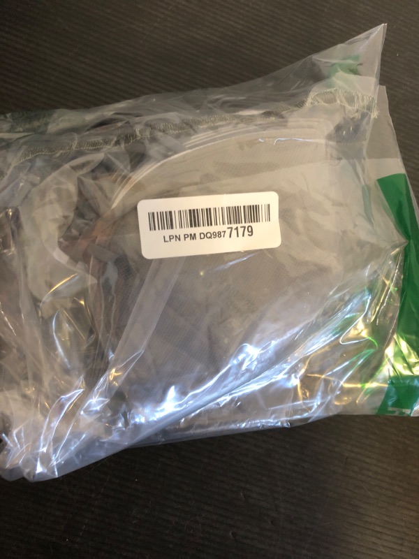 Photo 1 of AccuMed BNX KN95 Face Mask Made in USA, KN95 Mask Disposable Particulate Protective Mask, GB2626-2019, Protection Against Dust, Pollen and Haze (20 pcs) (Earloop) (Model: E95M) Gray