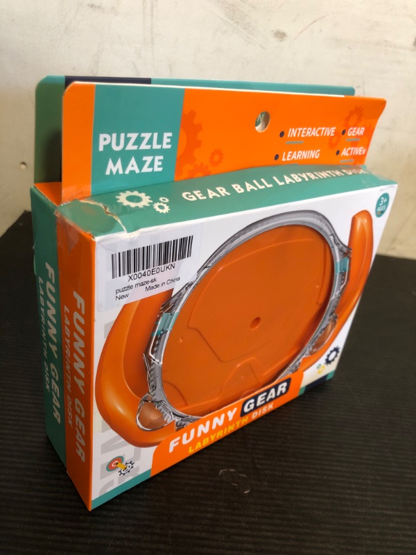 Photo 1 of SEVENKA 2 Pack Maze Puzzle Games for Kids Ages 5-10, 3D Mind Puzzles Brain Teasers Gravity Ball Game, Maze Ball Puzzle Toy for Kids Adults, Developmental Games Toys (1 Blue+1 Orange)