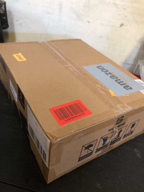 Photo 1 of SEE SPRING X-Large Shoe Storage Box Fit Size 11, Clear Plastic Stackable Shoe Organizer for Closet, Space Saving Sneaker Shoe Rack Containers Bins Holders for Entryway, Under Bed, 12 Pack Clear