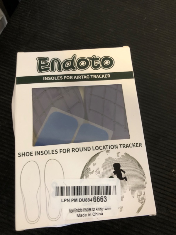 Photo 1 of Endoto Insoles for Airtag Tracking Devise Hidden Holder for Kids Child and Adults, Comfortable Securely Mounted Shoe Inserts for Footwear-150mm