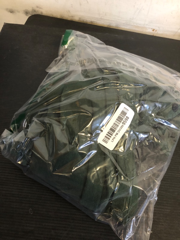 Photo 1 of Verdusa Boy's Casual Long Sleeve Shirts Button Up Shirt Collared Neck Jacket with Front Pocket Green 13-14Y