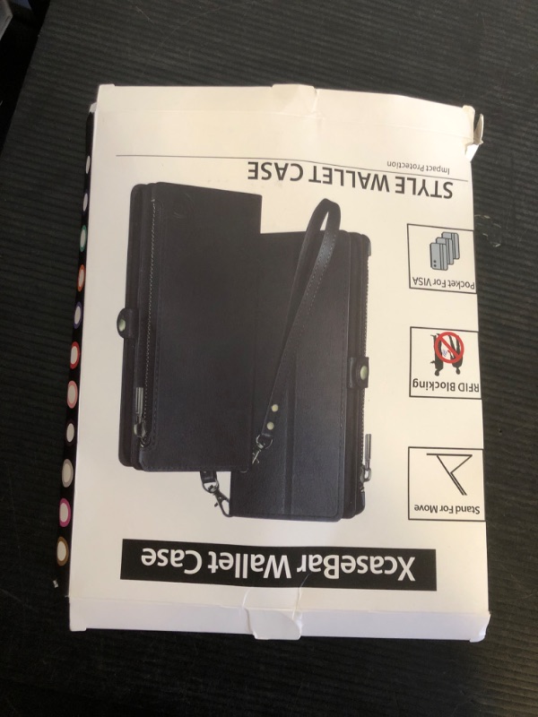 Photo 1 of XcaseBar for Google Pixel 9 5G/Pixel 9 Pro 6.3 Wallet case with Zipper Credit Card Holder?RFID Blocking?,Flip Folio Book PU Leather Phone case Shockproof Cover Women Men for Pixel 9 case Wine Red