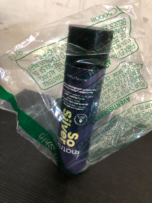 Photo 1 of MATRIX So Silver Purple Conditioner | Removes Brassy Yellow Undertones | Color Depositing & Toning | Pigmented Conditioner For Blondes and Greys | For Color Treated Hair | Salon Conditioner | Vegan