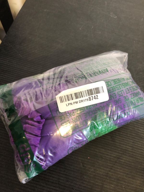 Photo 1 of BERON Mardi Gras Wigs for Womens Girls MardiGras Costume Cosplay Purple Green and Yellow Colored Side Part Wigs Shoulder Length Mardi Gras Cosplay Party Wig