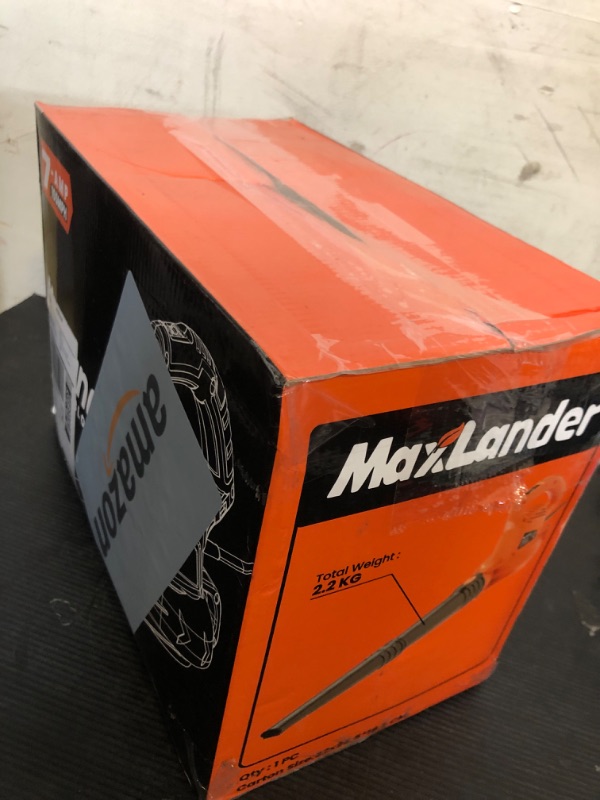 Photo 1 of MAXLANDER Leaf Blower Corded, 7-AMP 350CFM/155MPH Electric Leaf Blower, Lightweight Handheld Small Leaf Blowers for Lawn Care