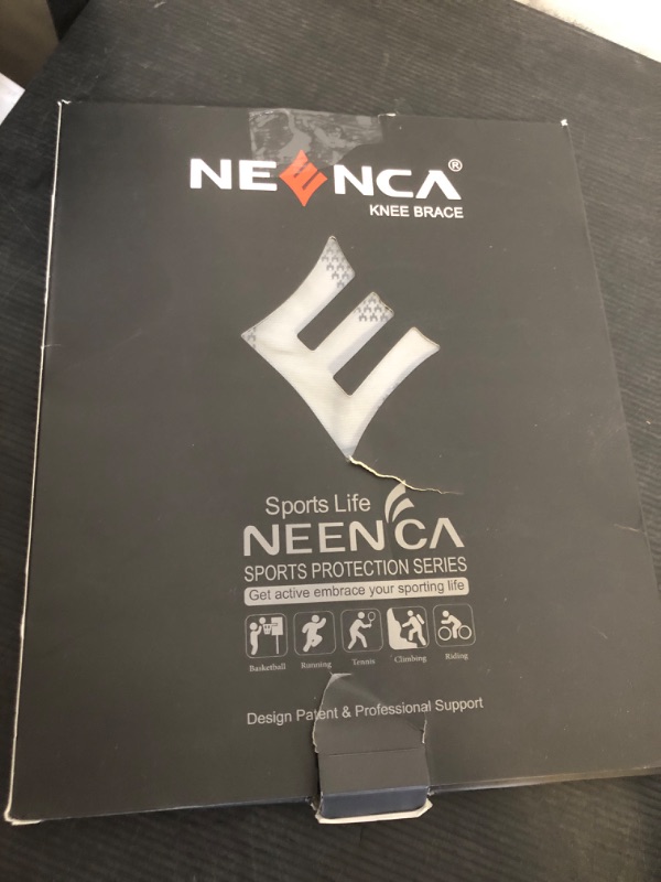 Photo 1 of NEENCA Plus Size Knee Brace for Knee Pain, Knee Support with Side Stabilizers & Patella Gel Pad, Knee Compression Sleeve for Meniscus Tear, Arthritis Joint Pain Relief, ACL, PCL, All Sports. Plus Size