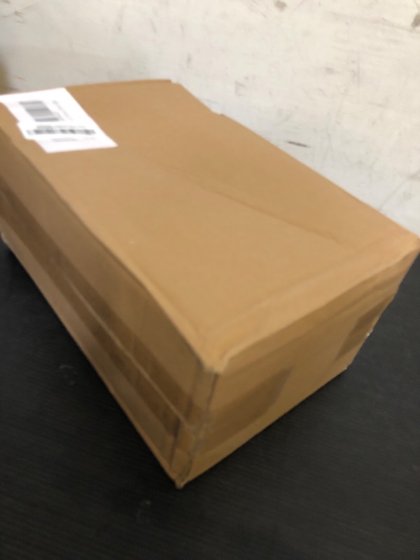 Photo 1 of 100 Pack 5.8x3.2x8.25 Inch Brown Kraft Paper Gift Bags with Handles - Bulk Small Plain Natural Bags for Birthday Party Favors, Grocery, Retail Shopping, Wedding, Craft, Goody, Takeouts, and Business