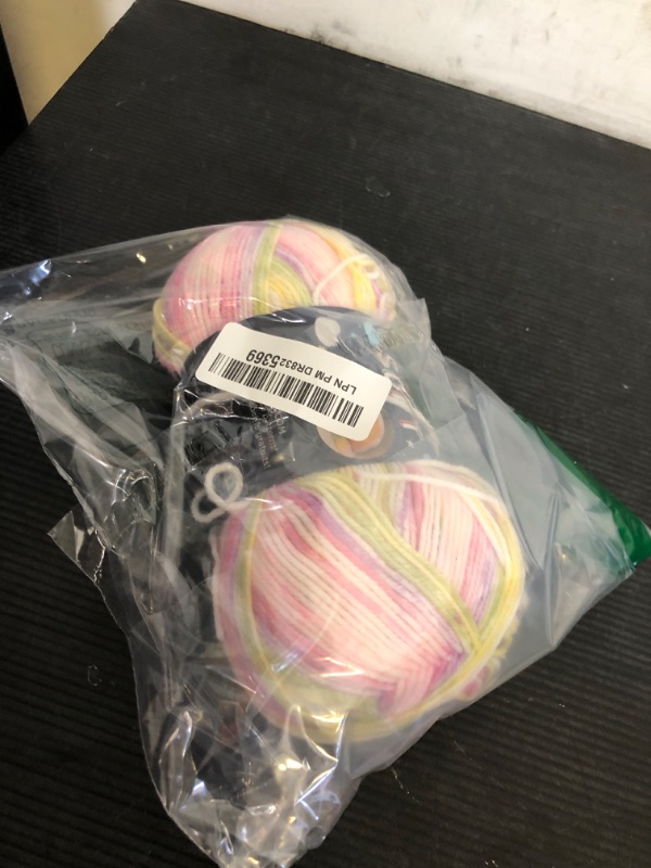 Photo 1 of Lion Brand Yarn 920-219C Babysoft Yarn, Circus Print (1 Skein)
