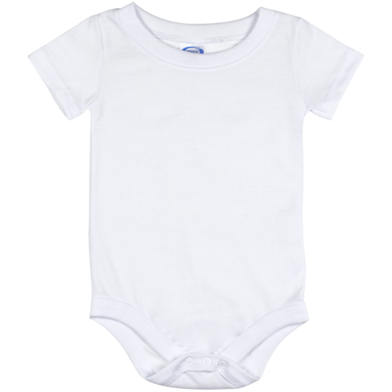 Photo 1 of Gerber Baby1pc Short Sleeve Onesies Bodysuits, Solid White, 0-3 Months