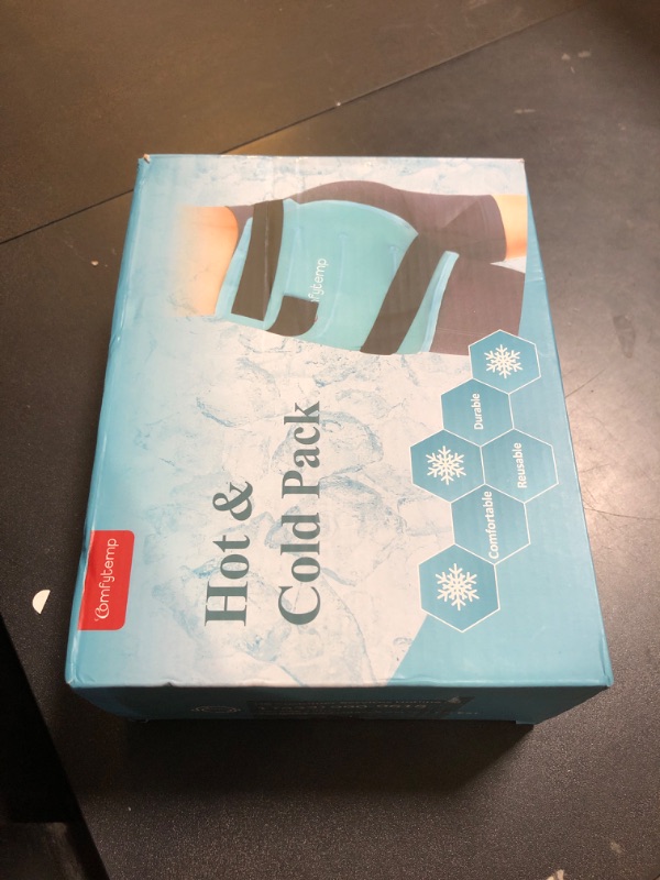 Photo 1 of Comfytemp Large Hip Ice Pack Wrap for Sciatica, Hip Replacement, Fracture, Pain Relief, FSA HSA Eligible, Reusable Gel Ice Pack for Injuries, Cold Compression Physical Therapy Recovery Gifts (S)