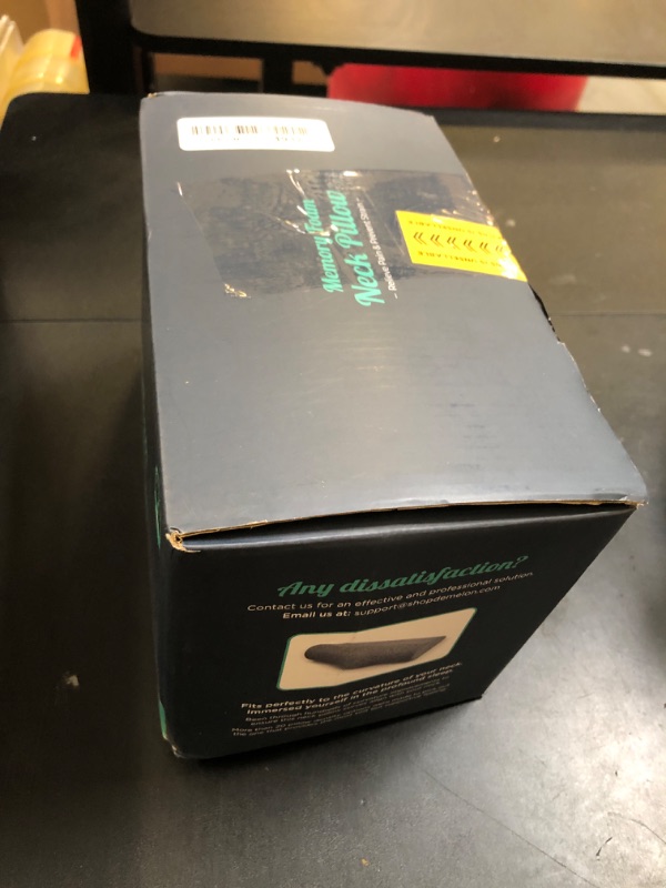 Photo 1 of Cervical Neck Pillows for Pain Relief Sleeping, High-Density Memory Foam Pillow Neck for Bolster Support and Shoulder Relaxer, Decompression Devices Orthopedic Roll Pillow for Bed Office