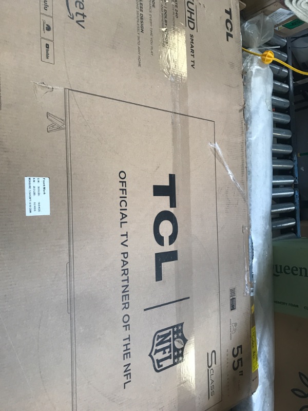Photo 5 of TCL 55-Inch Class S5 UHD 4K LED Smart TV with Fire TV (55S551F, 2024 Model), Dolby Vision, HDR PRO+, Dolby Atmos, Alexa Built-in with Voice Remote, Apple AirPlay 2 Compatibility, Streaming Television.