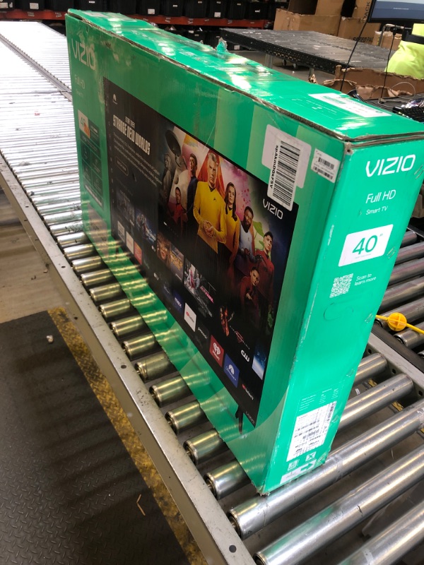 Photo 1 of VIZIO 40-inch Full HD 1080p Smart TV with DTS Virtual: X, Alexa Compatibility, Google Cast Built-in, Bluetooth Headphone Capable, (VFD40M-08 New)