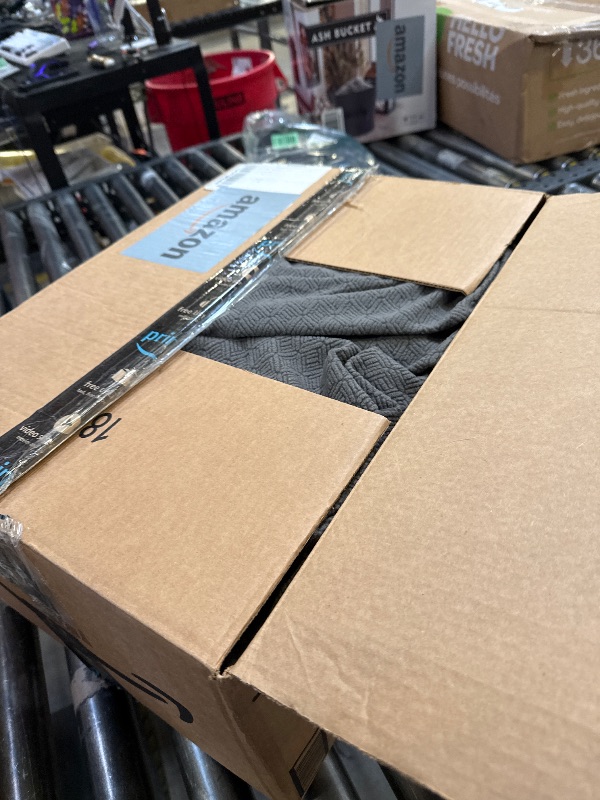 Photo 1 of ROFASVCO 100% Waterproof Reclining Sectional Couch Covers Fleece Stretch 5-Piece L Shape Recliner Sofa Cover Washable Non Slip Corner Couch Cover Recliner Slipcovers Protector (5 Seat, Gray)