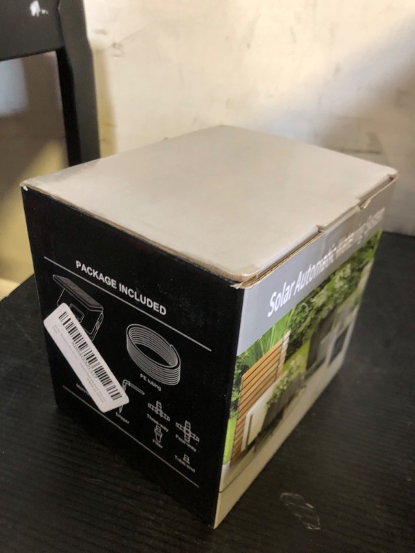 Photo 1 of Solar Automatic Drip Irrigation Kit System for Vacation, New Timing Mode, Drip Irrigation System, Wesapor Irrigation System for Garden, Solar Auto Easy DIY Watering Device Supported 15 Pots Plants