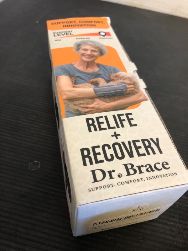 Photo 1 of DR. BRACE Adjustable Wrist Brace Night Support for Carpal Tunnel, FSA & HSA Eligible, Doctor Developed, Upgraded with Double Splint & Therapeutic Cushion, Hand Brace For Pain Relief, Injuries, Sprains